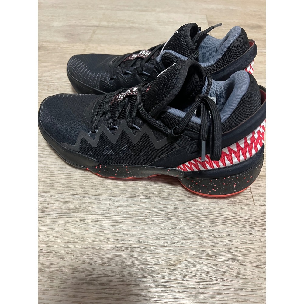 Adidas DON Issue 2 Venom Mens Basketball Shoes Black GZ5495 Marvel Venom Sz 9.5